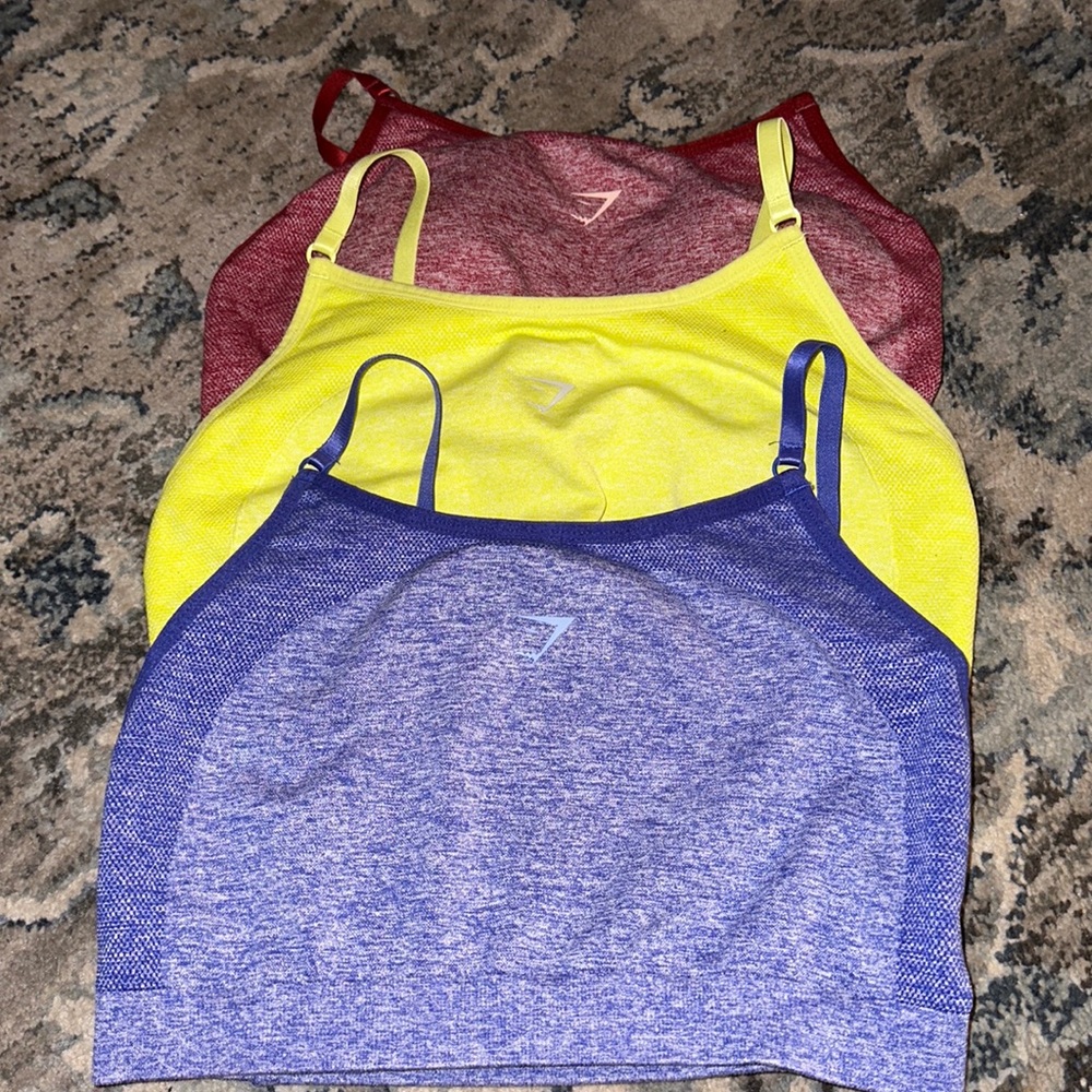 Gymshark sports bra bundle